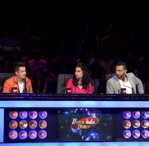 Punit Pathak as a judge on Dance India Dance 5
