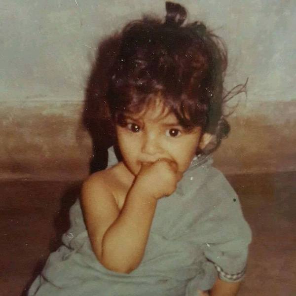 Solanki Roy as a Child