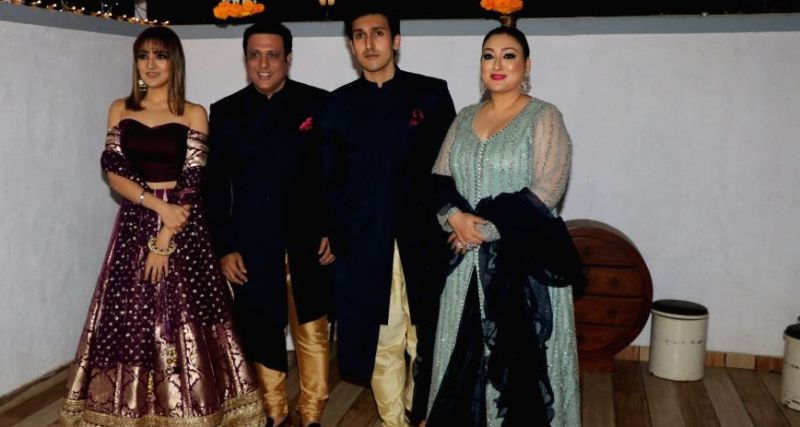 Tina Ahuja with her Family