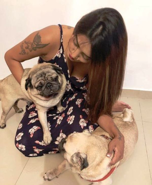 Twinkle Kapoor with Her Pet Dogs