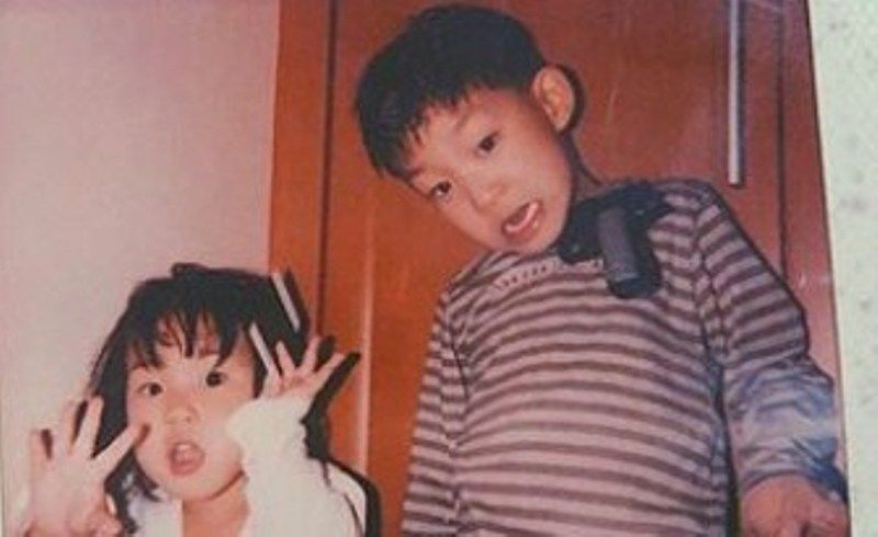 Childhood Picture of Song Kang-ho's Children