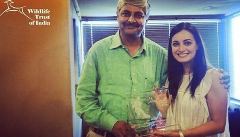 Dia Mirza being appointed as ambassador of Wildlife Trust of India (WTI)