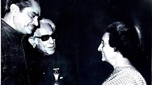 Karim Lala with Indira Gandhi