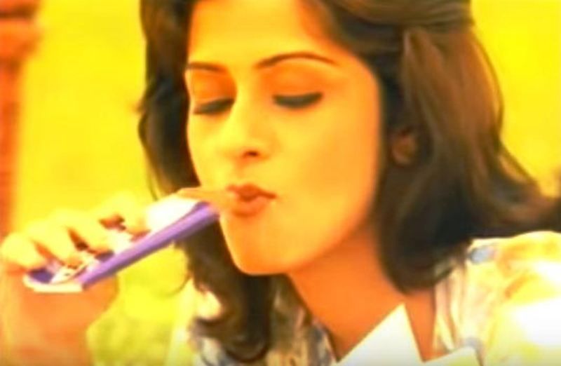 Rajlaxmi Roy in a Cadbury Chocolate Advertisement
