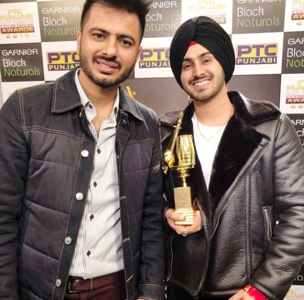 Rohanpreet Singh After Winning an Award