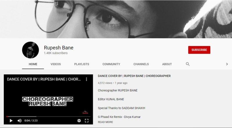 Rupesh Bane- YouTube Channel