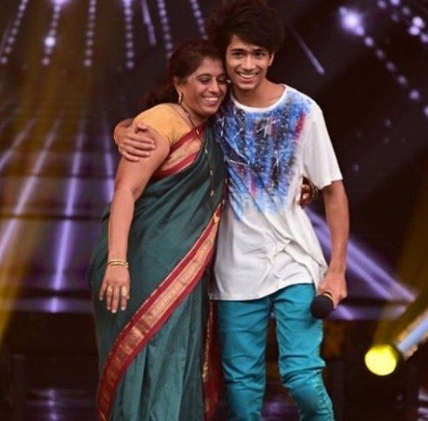 Rupesh Bane with his Mother