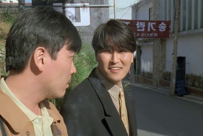 Song Kang-ho in a Scene from The Day a Pig Fell into the Well (1996)