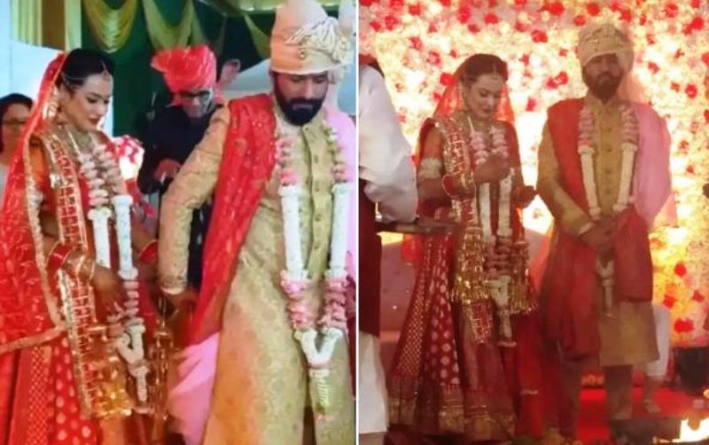 Wedding Picture of Kamya Punjabi and Shalabh Dang