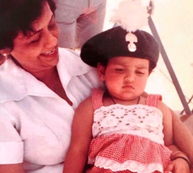 A Childhood Picture of Esha Deol