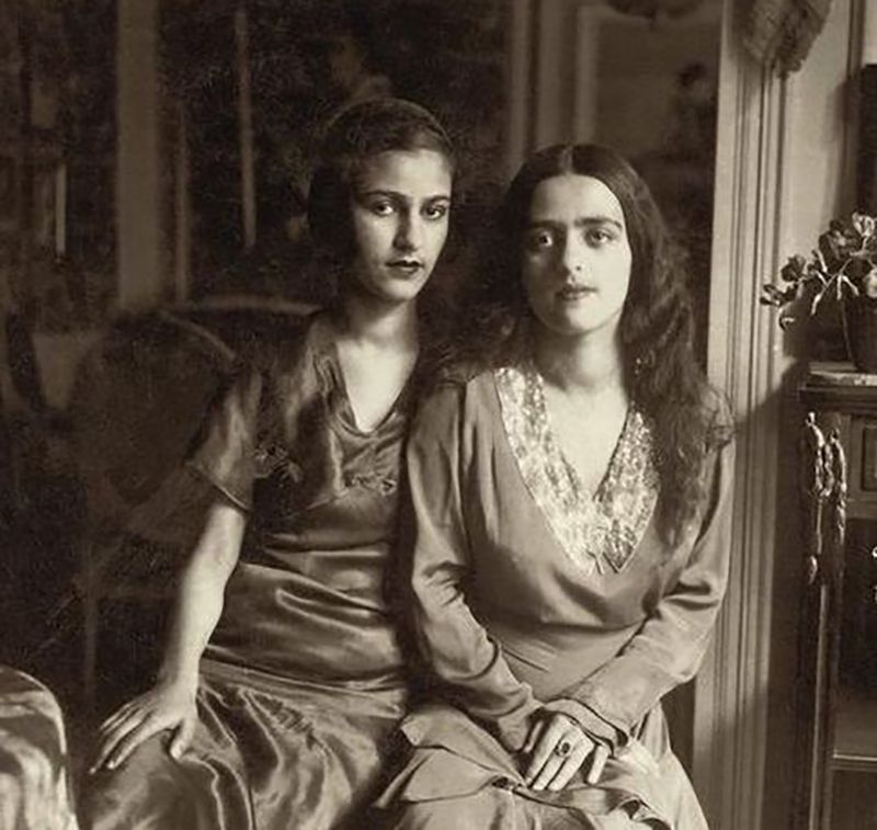 Amrita Sher-Gil with her Sister