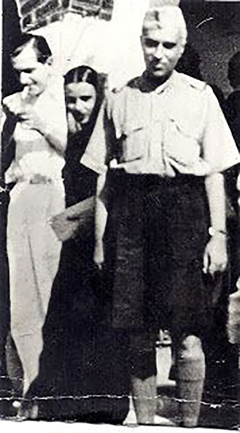 Amrita Sher-Gil with Jawaharlal Nehru
