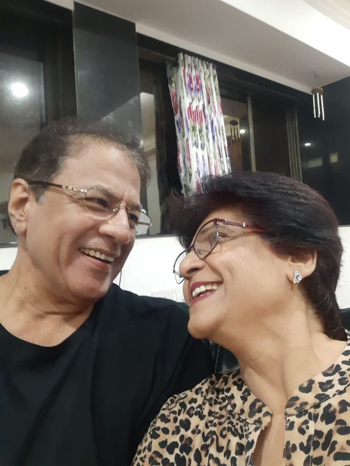 Arun Govil with Wife Shrilekha