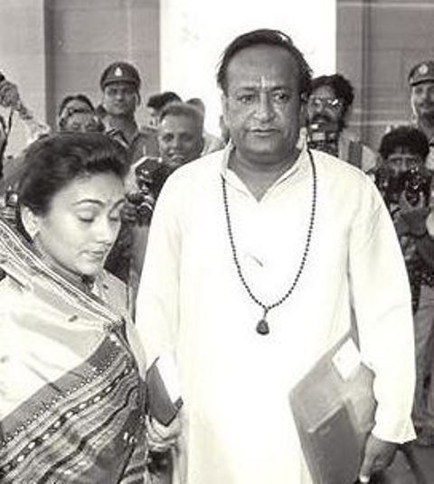 Arvind Trivedi with Deepika Chikhalia