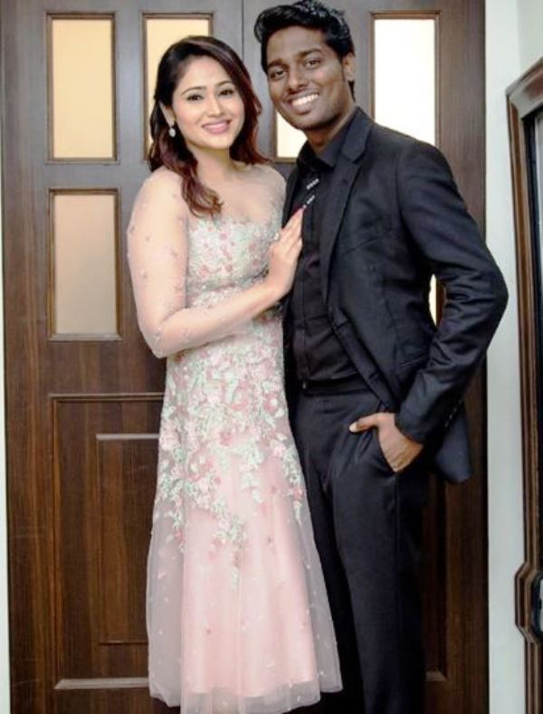 Atlee Kumar With His Wife