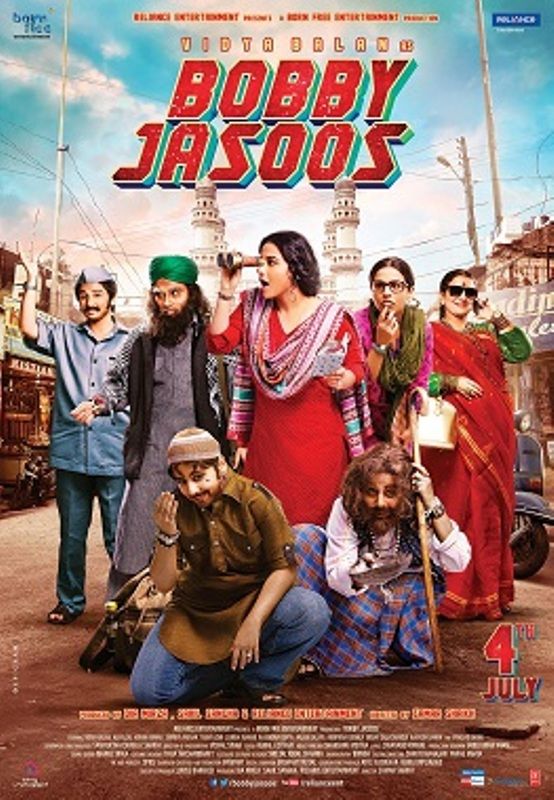 Poster of the 2014 Hindi film 'Bobby Jasoos' 