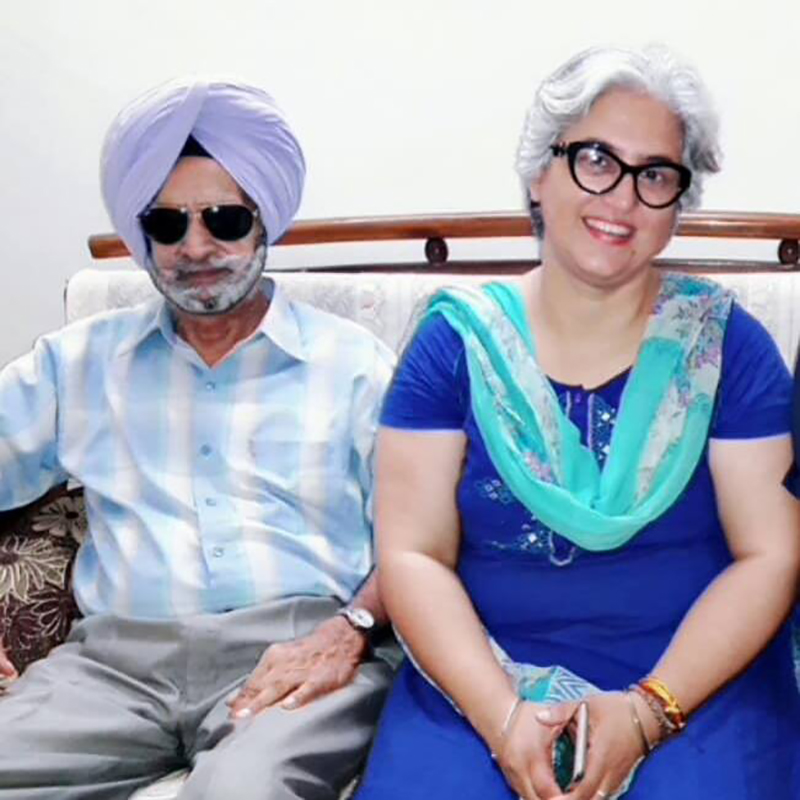 Gurfateh Singh Pirzada's Parents