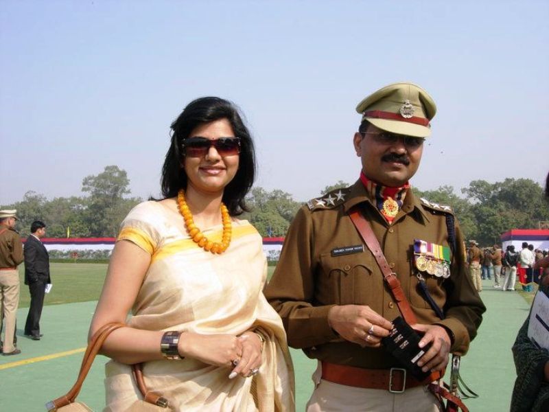 Shobhna Yadav and Her Husband