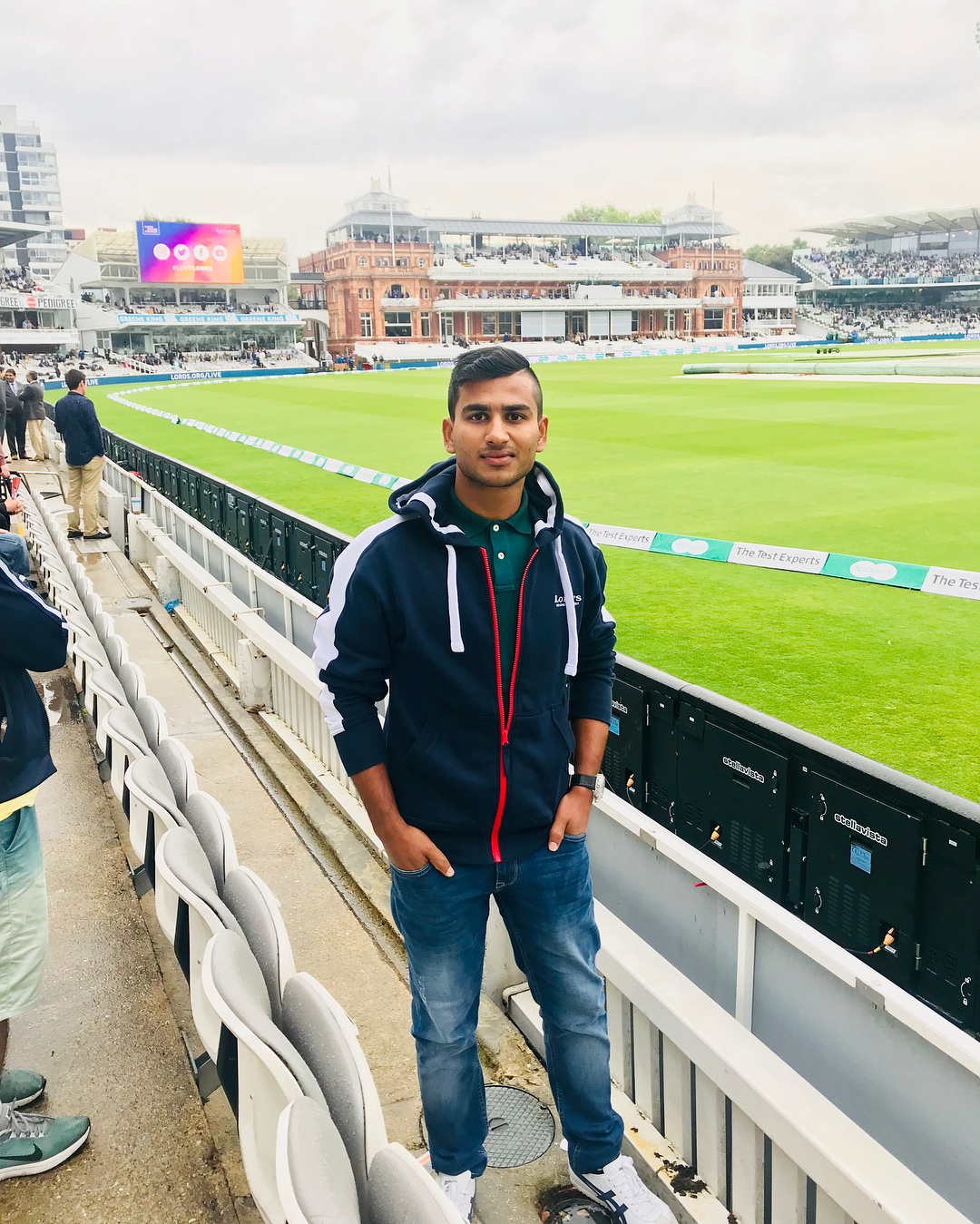 Virat Singh at the Lords Cricket Ground