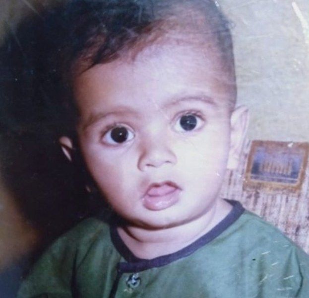 Vishal Mishra as a Child