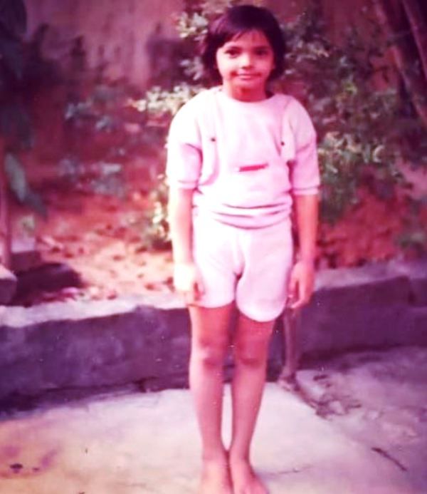 A Childhood Picture of Shweta Jha