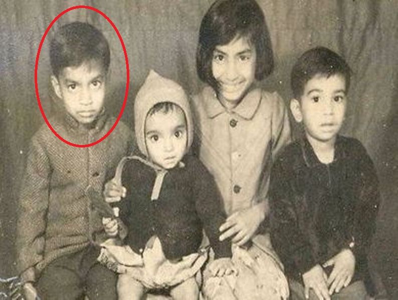 A Childhood Photo of Irrfan Khan With His Siblings
