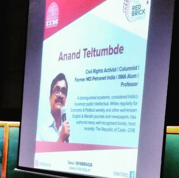 A Description of Anand Teltumbde
