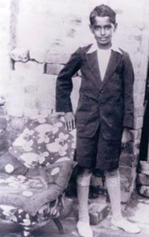A Childhood Photo of Ramanand Sagar