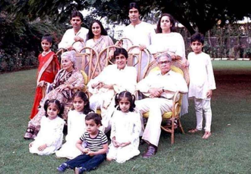 An Old Photo of the Bachchan Family
