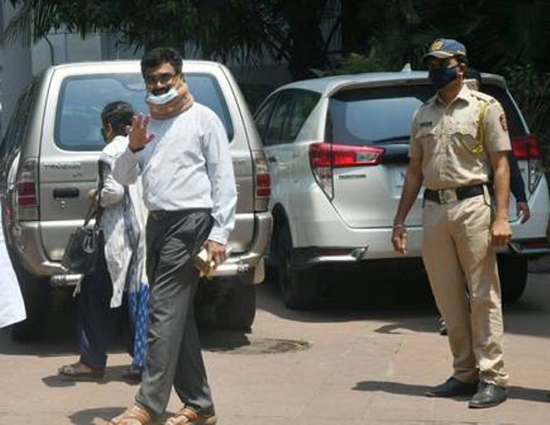 Anand Teltumbde arrives at NIA office to surrender in Bhima Koregaon case in Mumbai