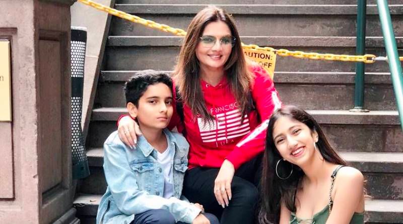 Deepshikha Nagpal With Her Children