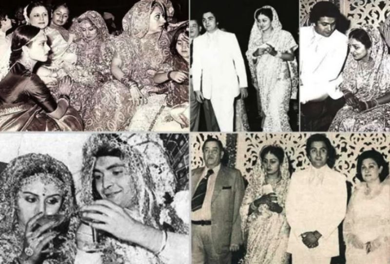 Neetu Singh and Rishi Kapoor's Wedding Picture