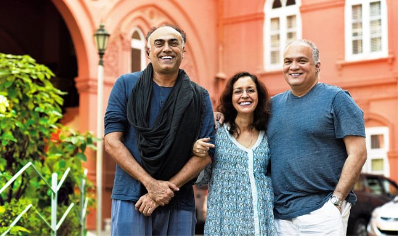 Rajit Kapur, Shernaz Patel and Rahul da Cunha