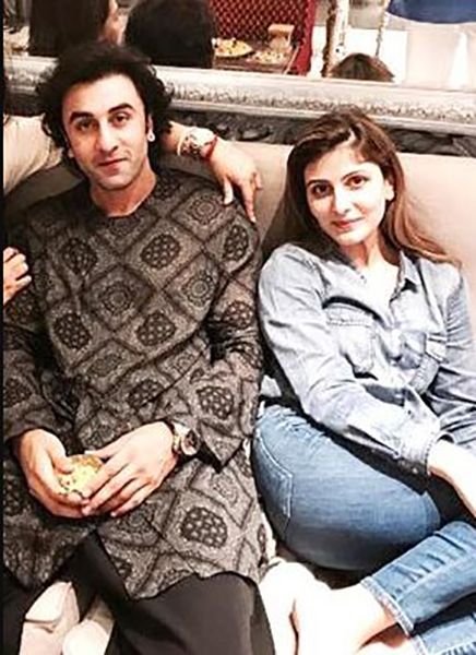 Riddhima Kapoor Sahni with her Brother