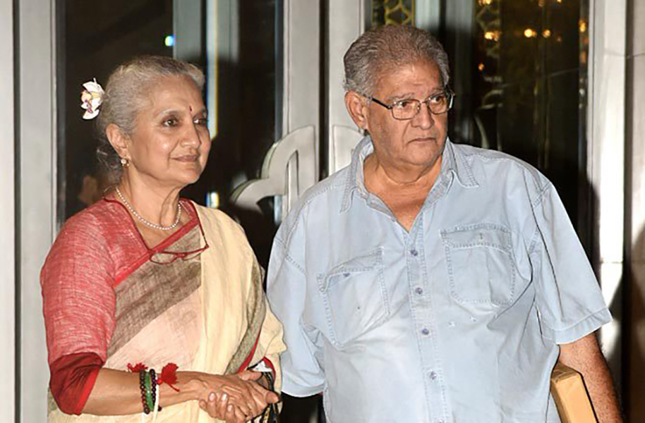 Salome Roy Kapur with her Husband