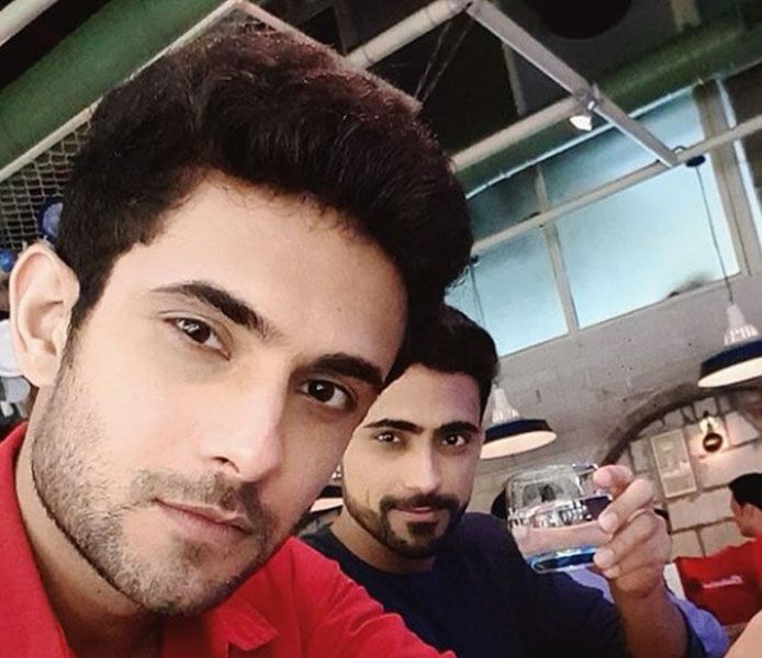 Sanam Puri with his Brother