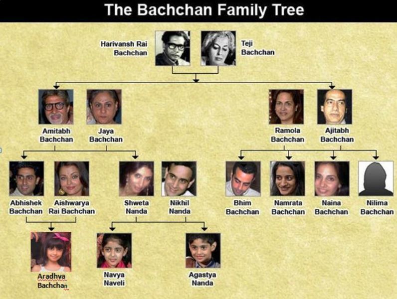 The Bachchan Family Tree