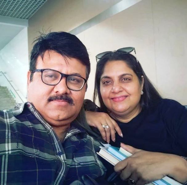 Vandana Pathak With Her Husband