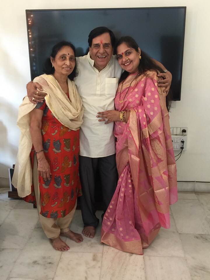 Vandana Pathak With Her Parents