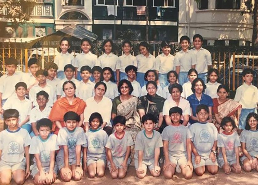 A Picture of Aneesha Shah's School Days