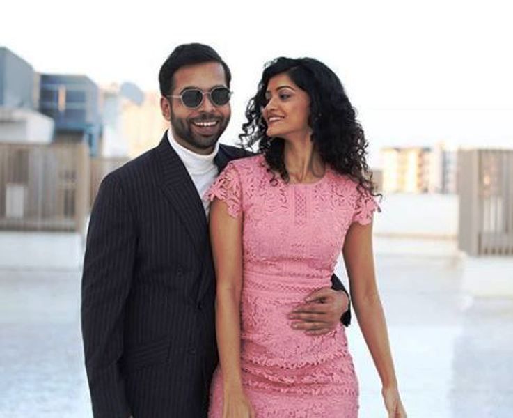 Abhishek Banerjee With His Girlfriend