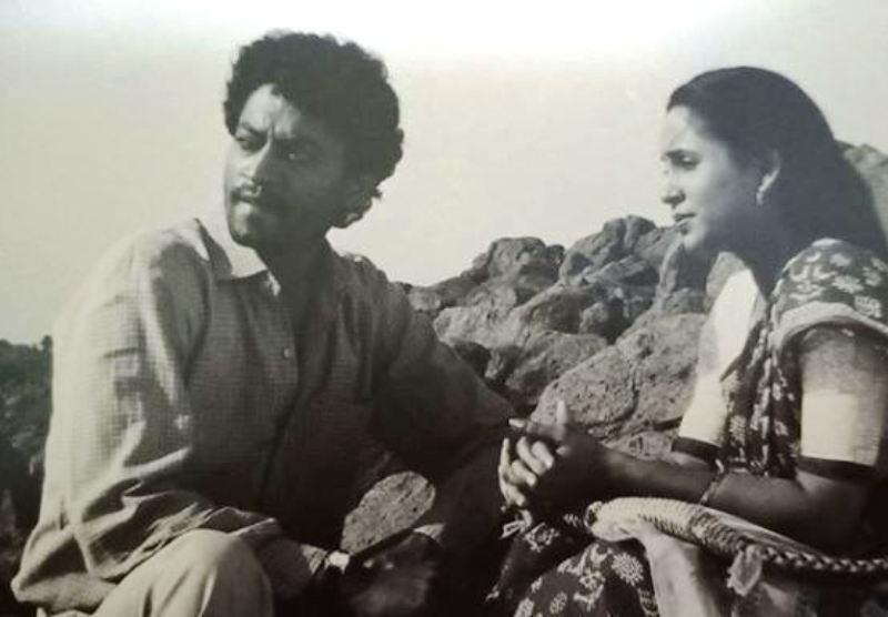 Ashwini Bhave With Irrfan Khan in Purush
