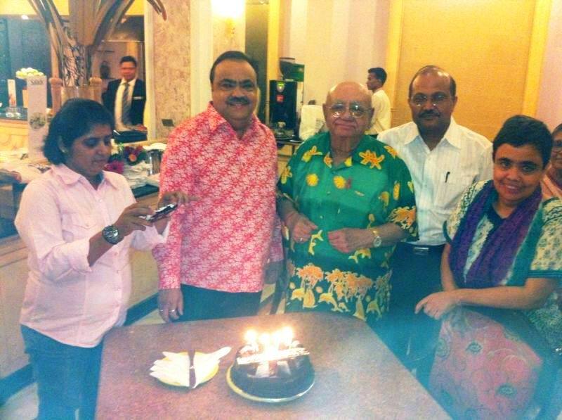 Bejan Daruwalla With His Family