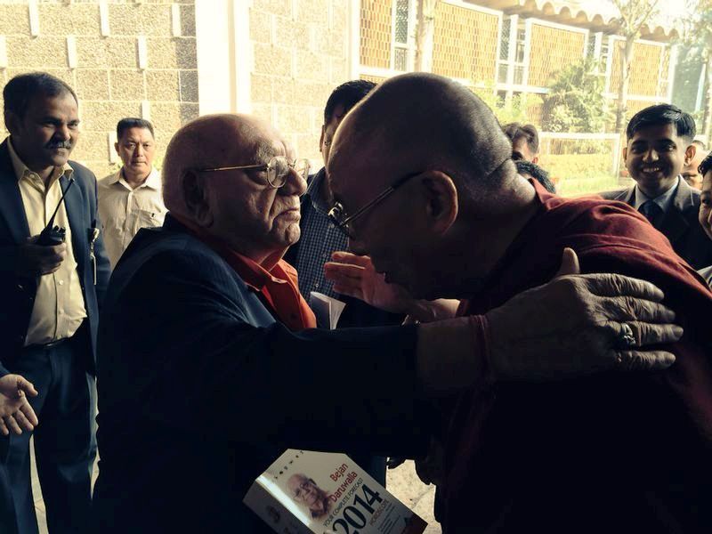 Bejan Daruwalla With the 14th Dalai Lama