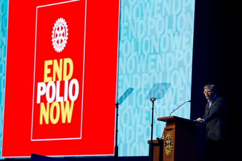 Bruce Aylward Addressing a Seminar on Polio Eradication