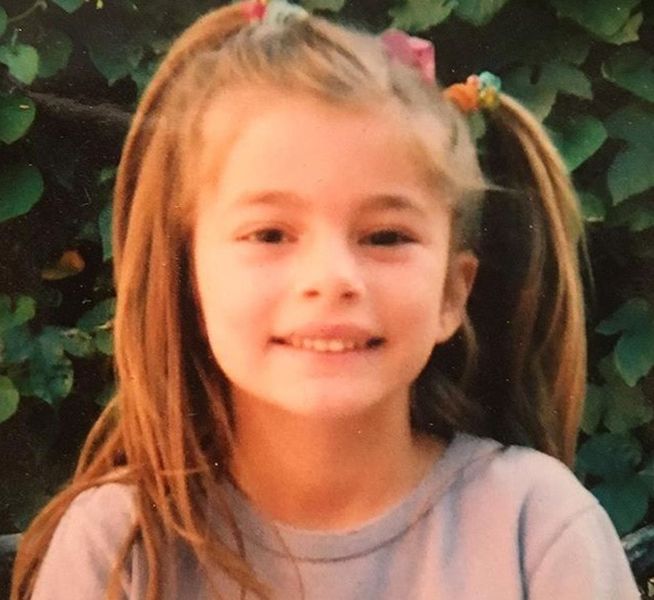 Diana Silvers as a Child