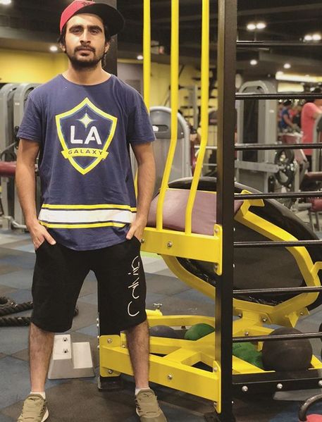 Jagjeet Sandhu in gym