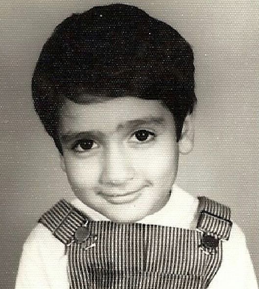 Kumail Nanjiani in his childhood
