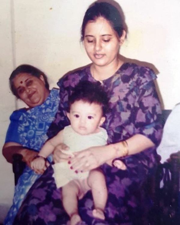 Malvika Sharma's Childhood Picture With Her Mother and Grandmother