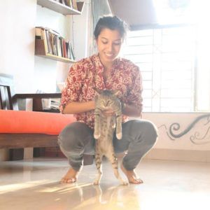 Niharika Lyra Dutt loves cats